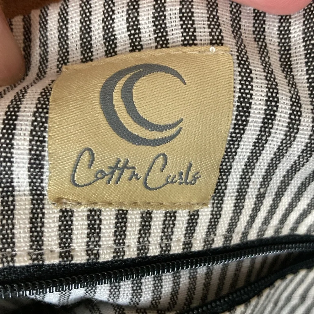 Cott n Curls Sling Backpack Bag Purse, Front Pocket, Fall Colors
